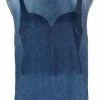 Alexander McQueen sleeveless denim top
