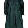 Alexander McQueen ruched drawstring hem dress