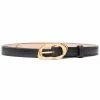 Alexander McQueen leather buckle belt