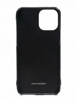 Alexander McQueen logo print iPhone 12 case