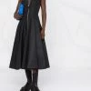 Alexander McQueen zip-up sleeveless flared dress