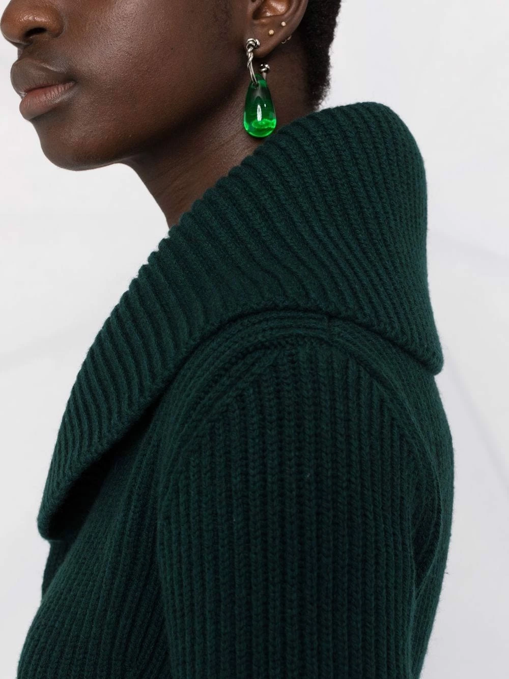 Alexander McQueen Ribbed knit midi dress 3 Alexander McQueen ribbed knit midi dress