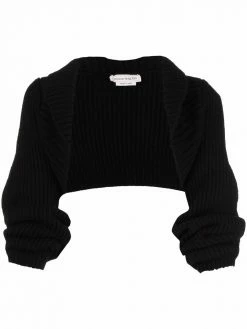 Alexander McQueen knitted bolero jacket
