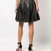 Alexander McQueen Zip detail leather skirt 8 Alexander McQueen zip-detail leather skirt
