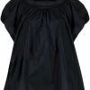 Alexander McQueen gathered puff-sleeve blouse