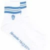 Alexander McQueen skull logo socks