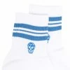 Alexander McQueen skull logo socks