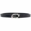 Alexander McQueen Molten thin leather belt