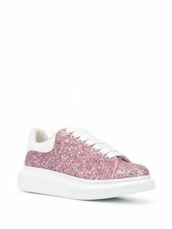 Alexander McQueen Oversized glitter sneakers