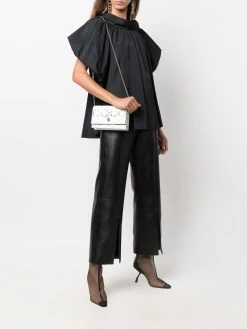 Alexander McQueen skull-motif quilted crossbody bag