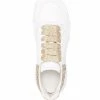 Alexander McQueen Court glitter-counter sneakers