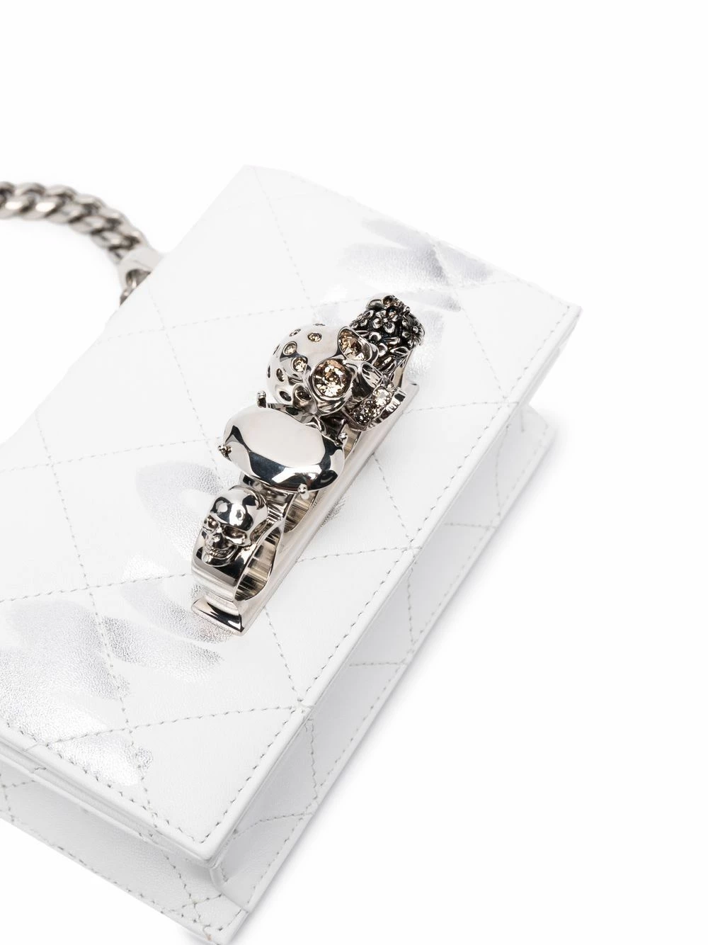 Alexander McQueen Quilted cross body bag 4 Alexander McQueen quilted cross body bag