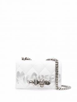 Alexander McQueen quilted cross body bag