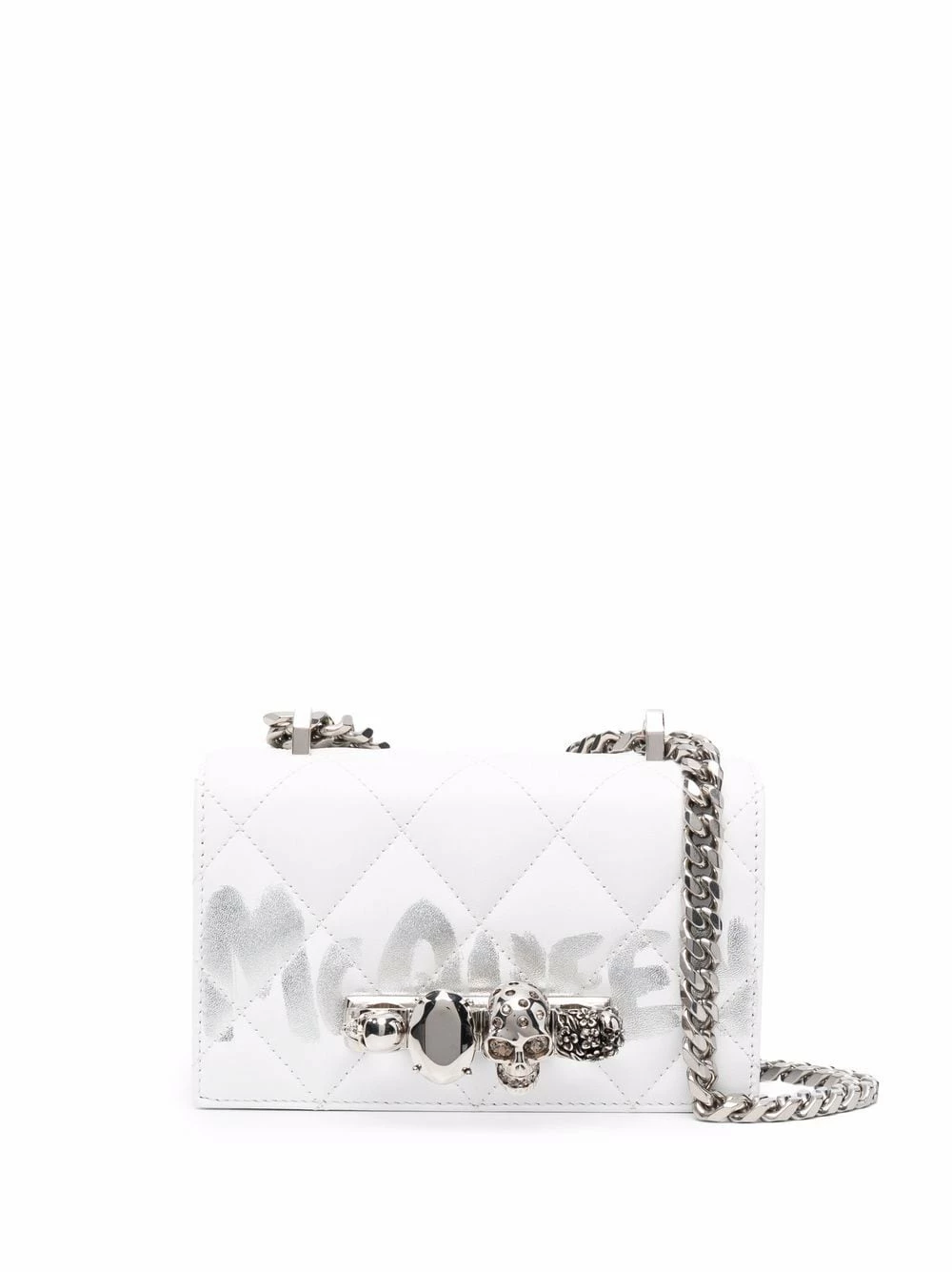Alexander McQueen Quilted cross body bag 1 Alexander McQueen quilted cross body bag