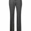 Alexander McQueen pinstripe tailored-cut slim trousers