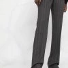 Alexander McQueen pinstripe tailored-cut slim trousers