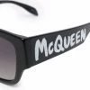 Alexander McQueen rectangle-frame sunglasses