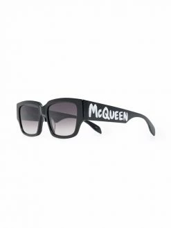 Alexander McQueen rectangle-frame sunglasses