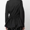 Alexander McQueen peplum-hem button-front shirt