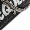Alexander McQueen Logo print quilted finish shoulder bag 8 Alexander McQueen logo-print quilted-finish shoulder bag