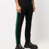Alexander McQueen skull-patch slim-fit track pants