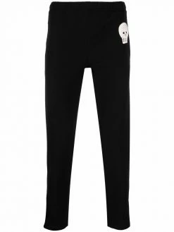 Alexander McQueen skull-patch slim-fit track pants