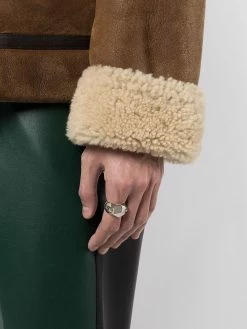 Alexander McQueen skull-motif studded ring