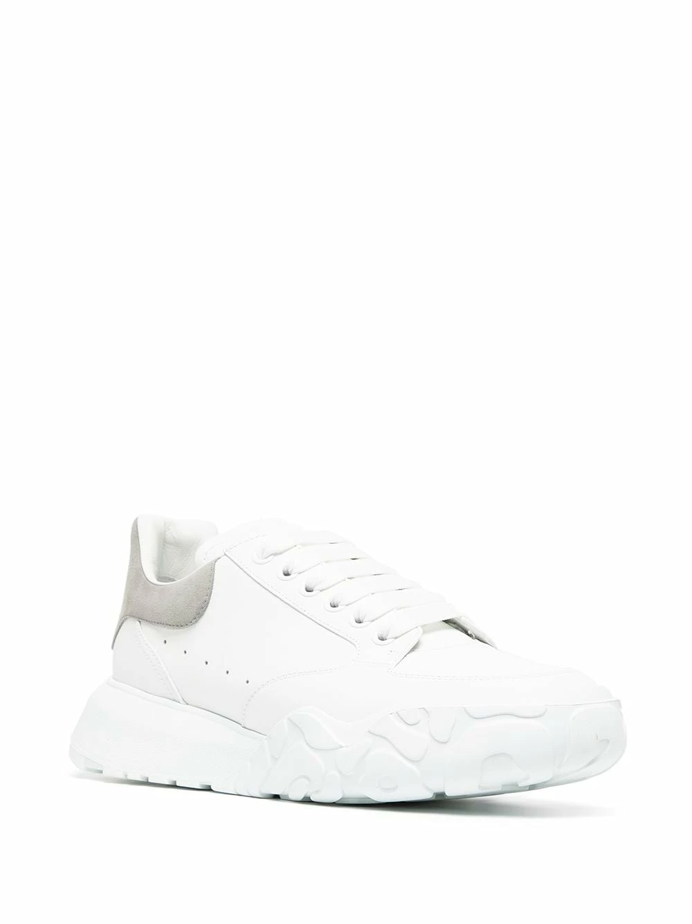 Alexander McQueen Two tone chunky sneakers 2 Alexander McQueen two-tone chunky sneakers