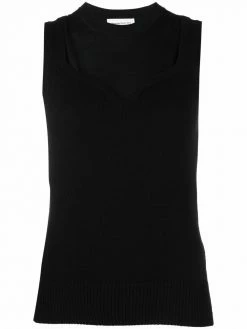 Alexander McQueen cashmere tank top