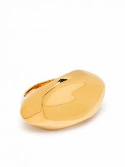 Alexander McQueen Molten chunky ring