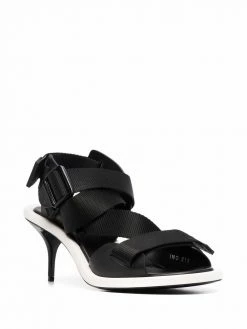 Alexander McQueen buckled-strap open-toe sandals