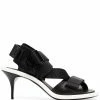 Alexander McQueen buckled-strap open-toe sandals