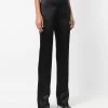 Alexander McQueen high-waisted straight leg trousers