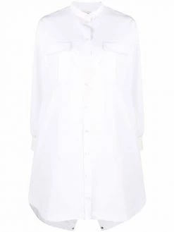 Alexander McQueen button-up mini shirt dress