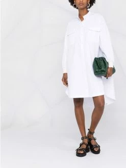 Alexander McQueen button-up mini shirt dress