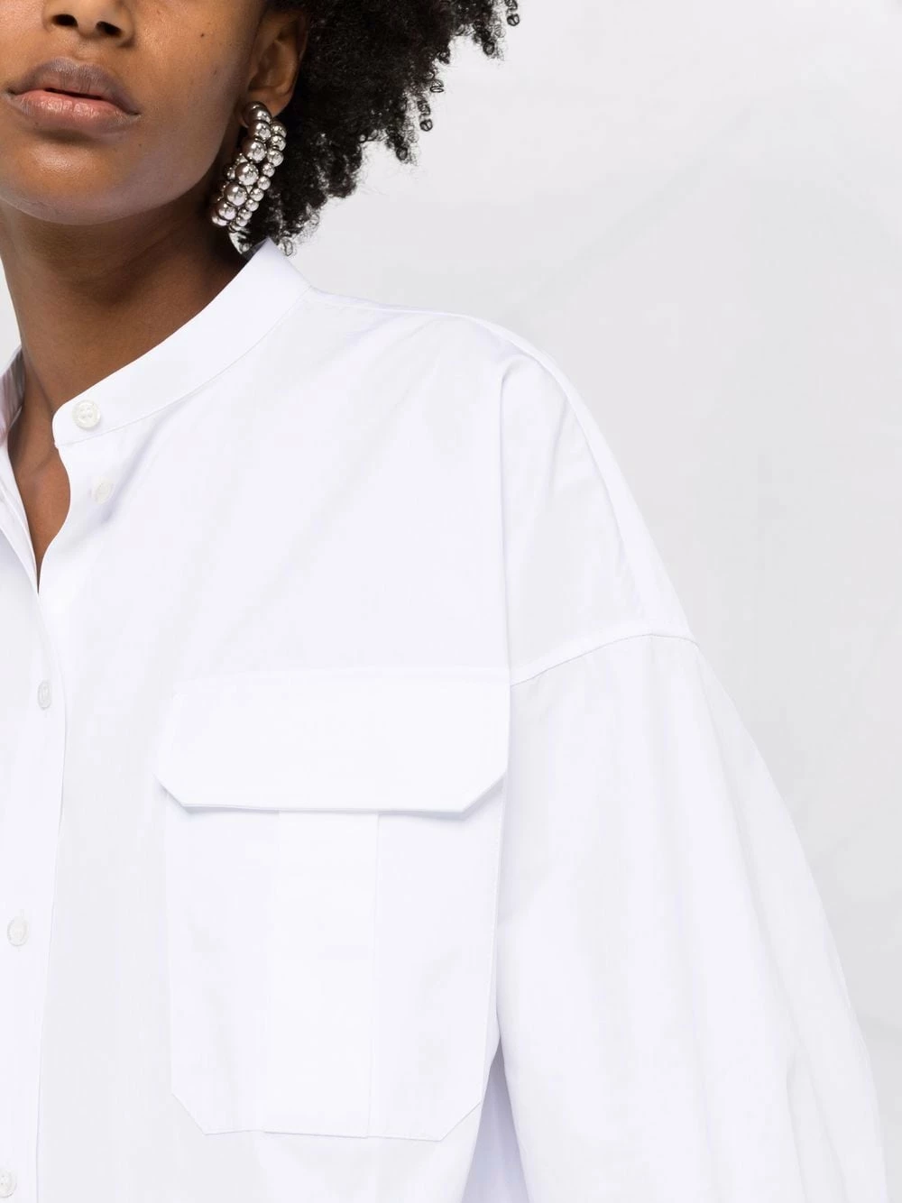 Alexander McQueen Button up mini shirt dress 5 Alexander McQueen button-up mini shirt dress