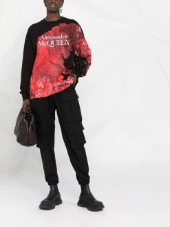 Alexander McQueen graphic-print sweatshirt