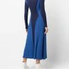 Alexander McQueen colour-block wool dress