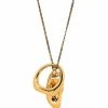 Alexander McQueen molten-charm long necklace