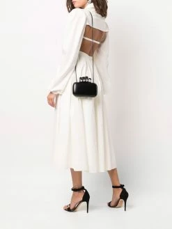 Alexander McQueen Skull Four-Ring clutch bag