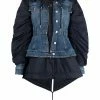 Alexander McQueen layered-effect peplum panelled jacket