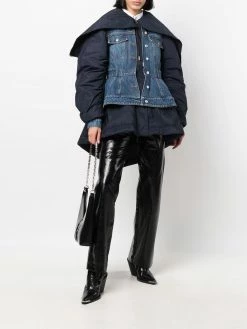 Alexander McQueen layered-effect peplum panelled jacket