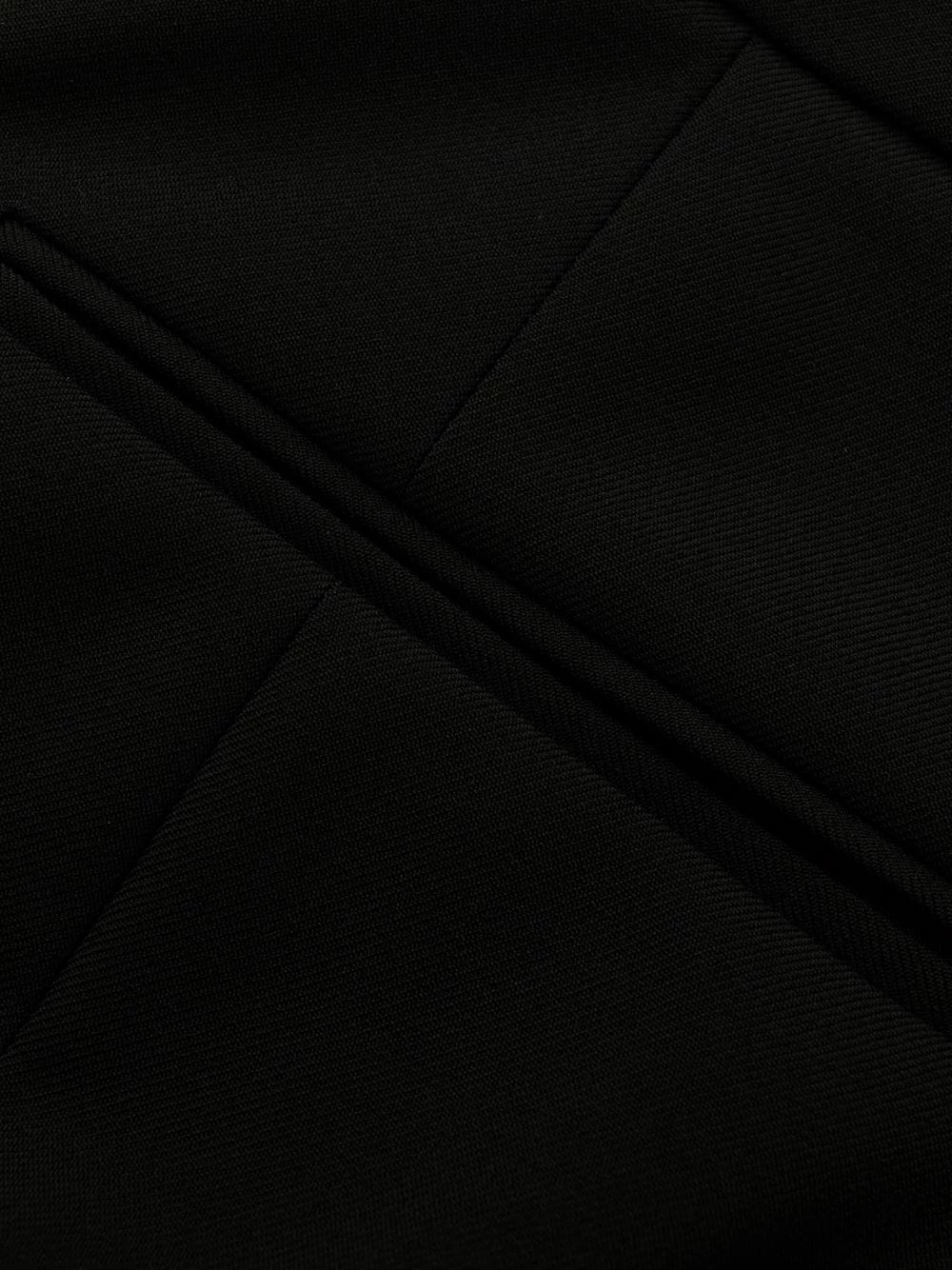 Alexander McQueen Lace trim tailored cropped trousers 8 Alexander McQueen lace-trim tailored cropped trousers