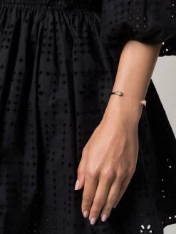 Alexander McQueen skull stud cuff bracelet