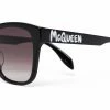 Alexander McQueen square grafitti sunglasses