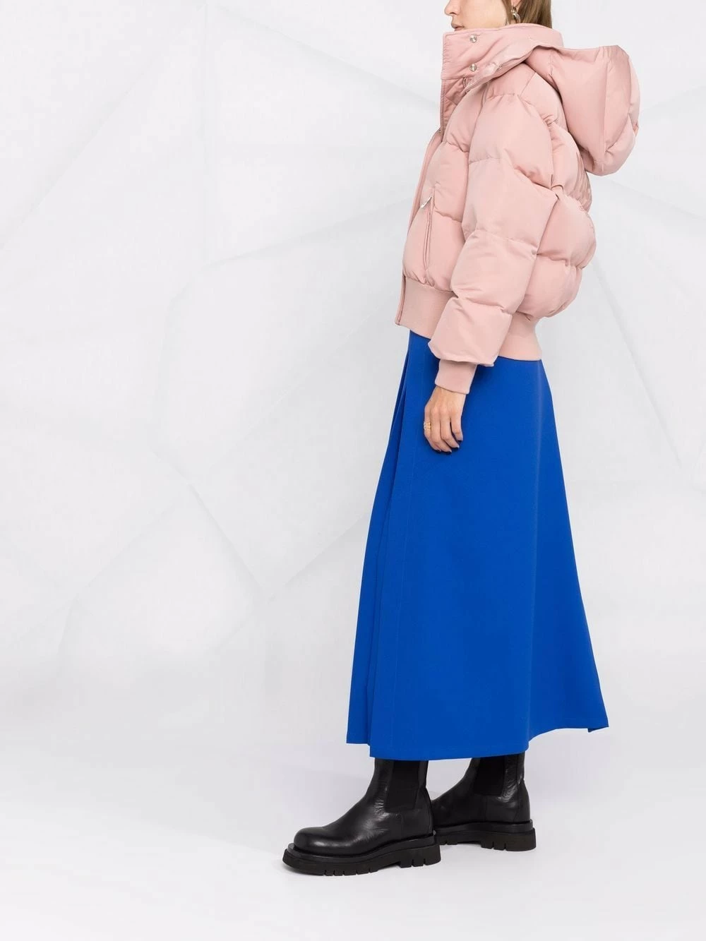 Alexander McQueen Zip pockets hooded puffer jacket 6 Alexander McQueen zip-pockets hooded puffer jacket