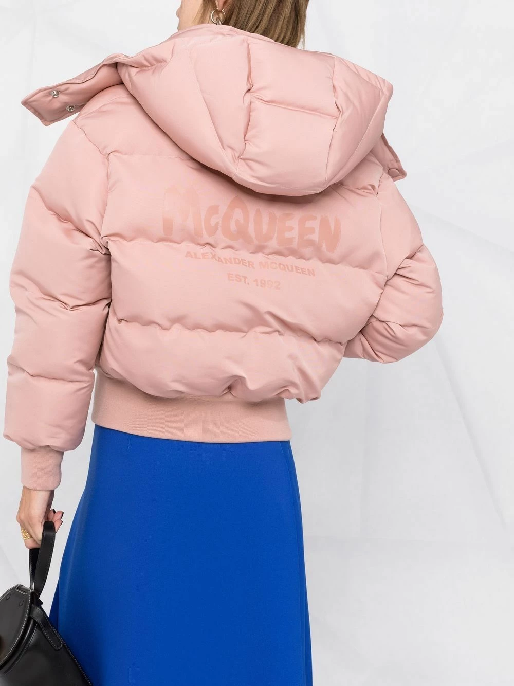 Alexander McQueen Zip pockets hooded puffer jacket 3 Alexander McQueen zip-pockets hooded puffer jacket