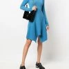 Alexander McQueen curved-hem cashmere knitted dress