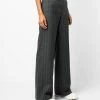 Alexander McQueen wide-leg wool trousers