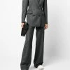 Alexander McQueen vertical-stripe double-breasted blazer